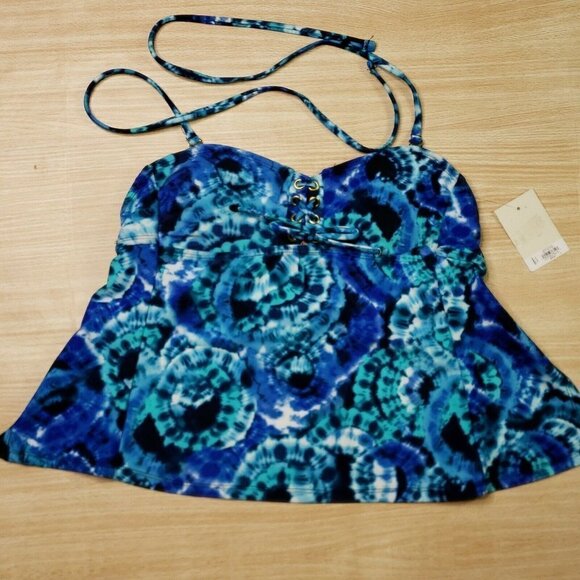SO Other - So Juniors NWT Tankini Top With Lace up Detail XS